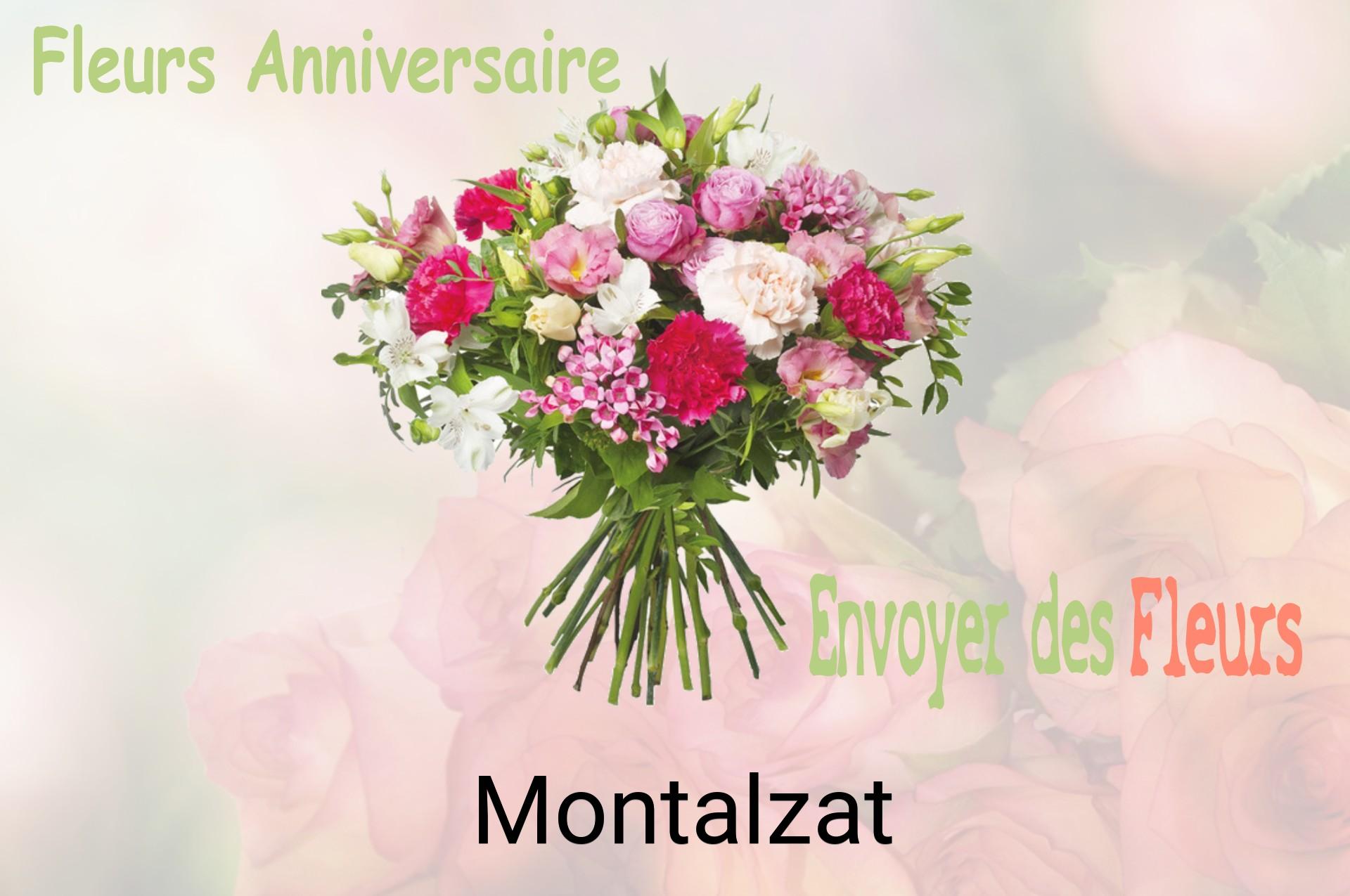 Bouquet de fleurs d’anniversaire livré à Montalzat